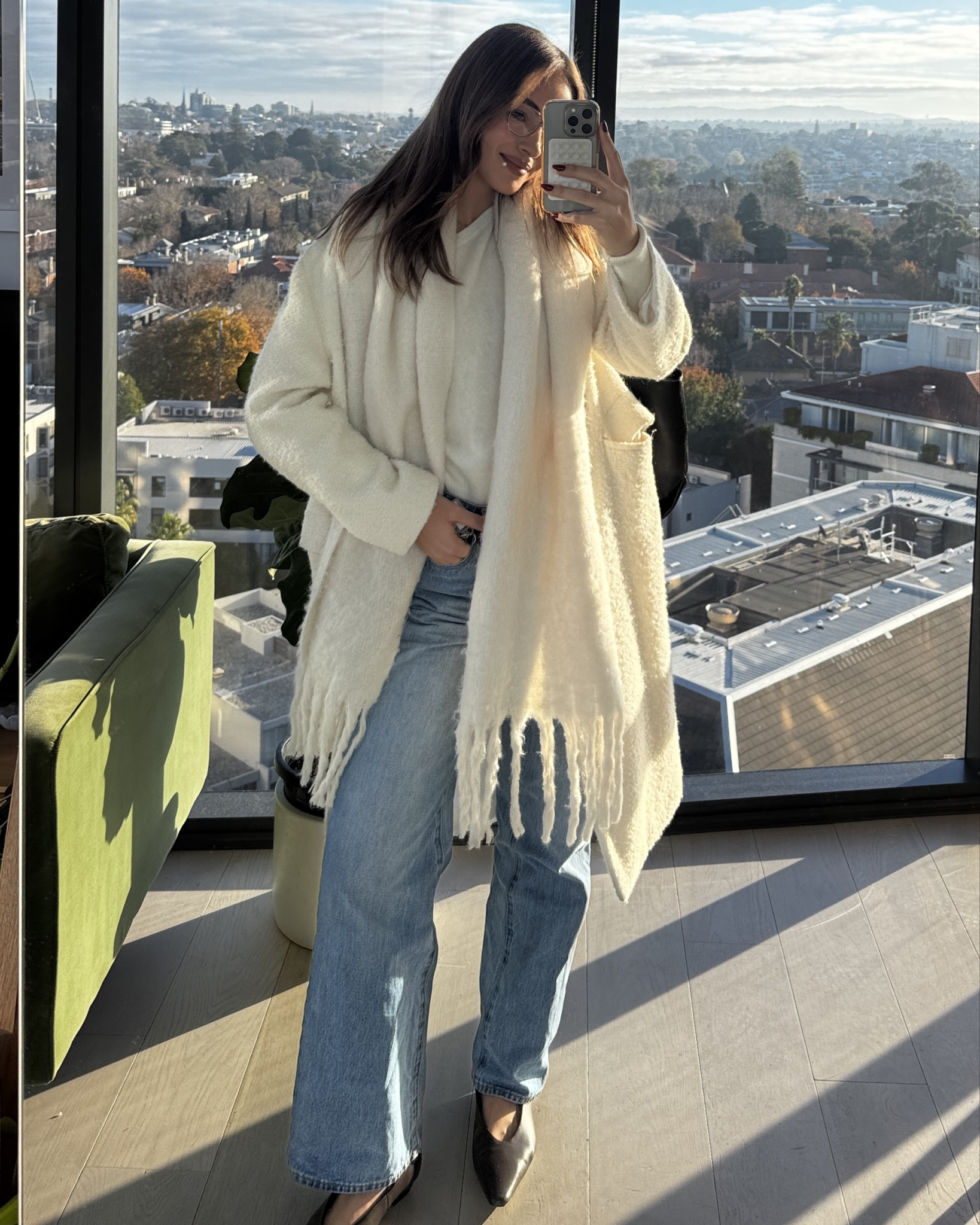 Cream + denim 🤍

#LTKwinter #LTKstyletip #LTKaustralia