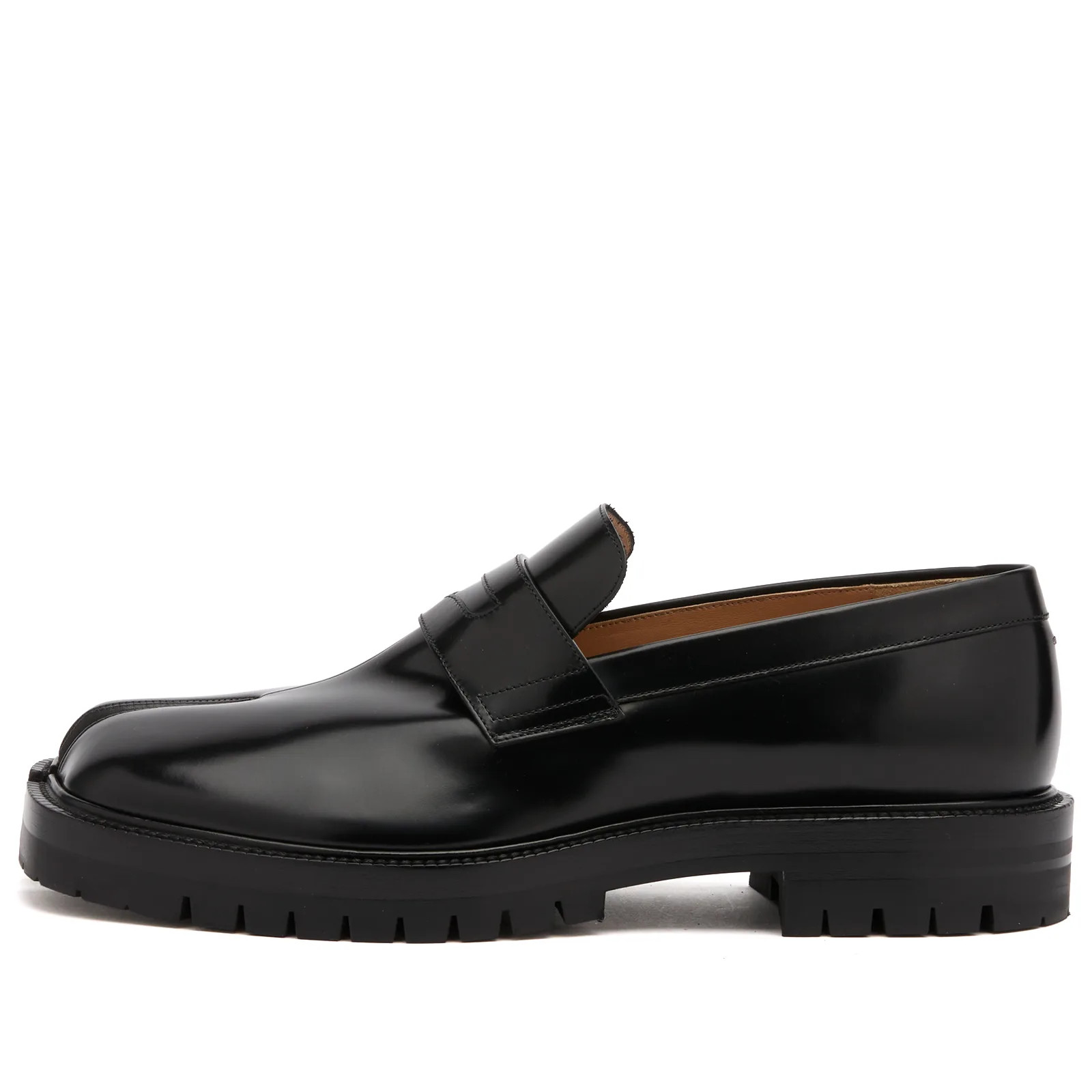 Maison Margiela Men's Tabi County Loafer in Black, Size EU 43 | END. Clothing