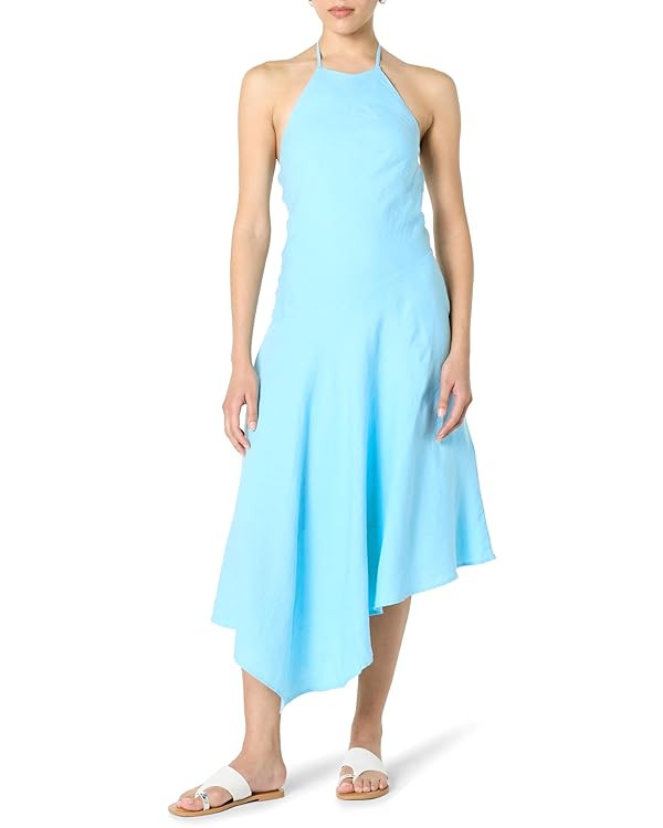 The Drop Women's Standard Ciga Halter Linen Maxi Dress | Amazon (US)