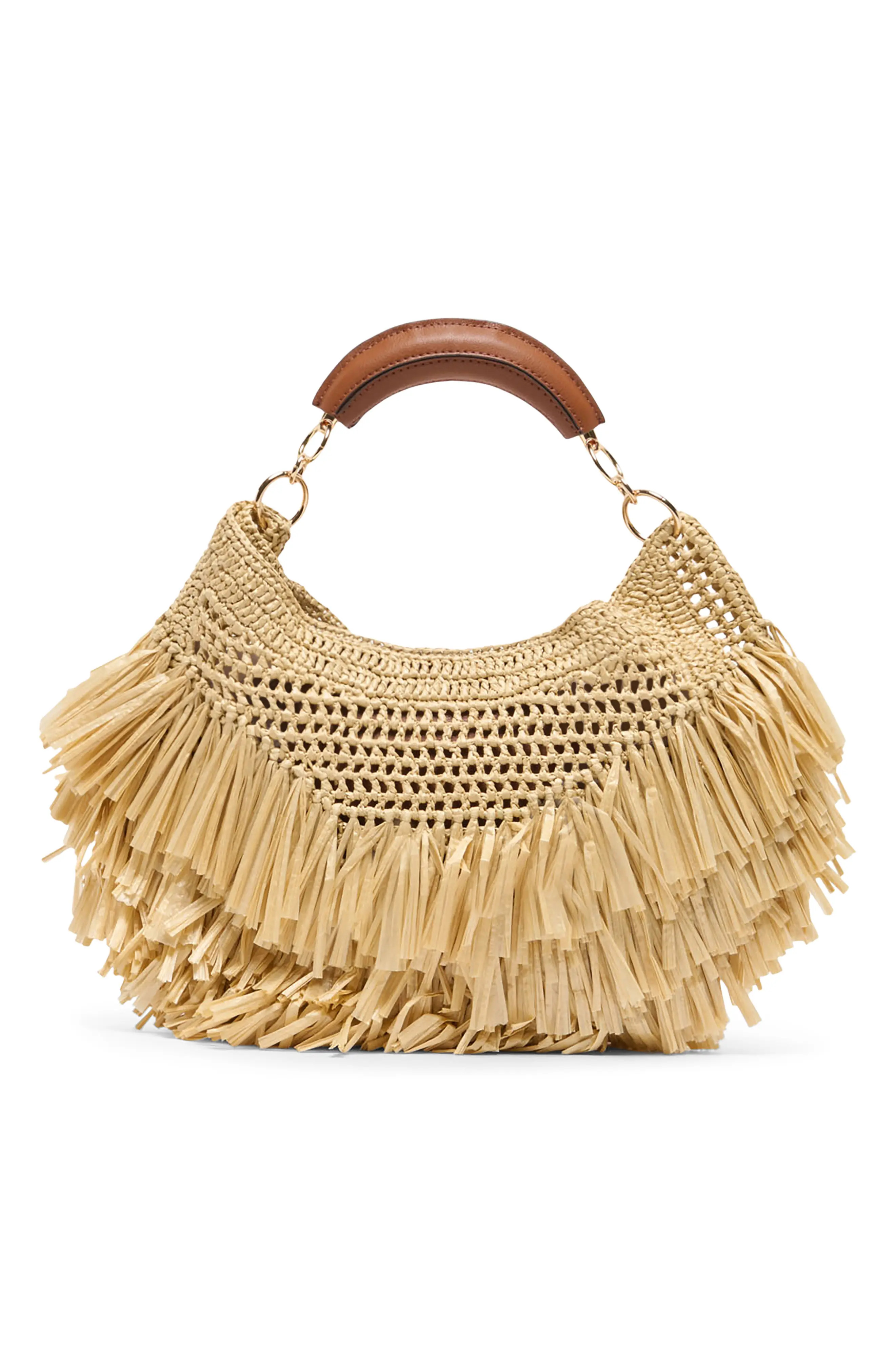 Amarilis Raffia Shoulder Bag (Women) | Nordstrom | Nordstrom