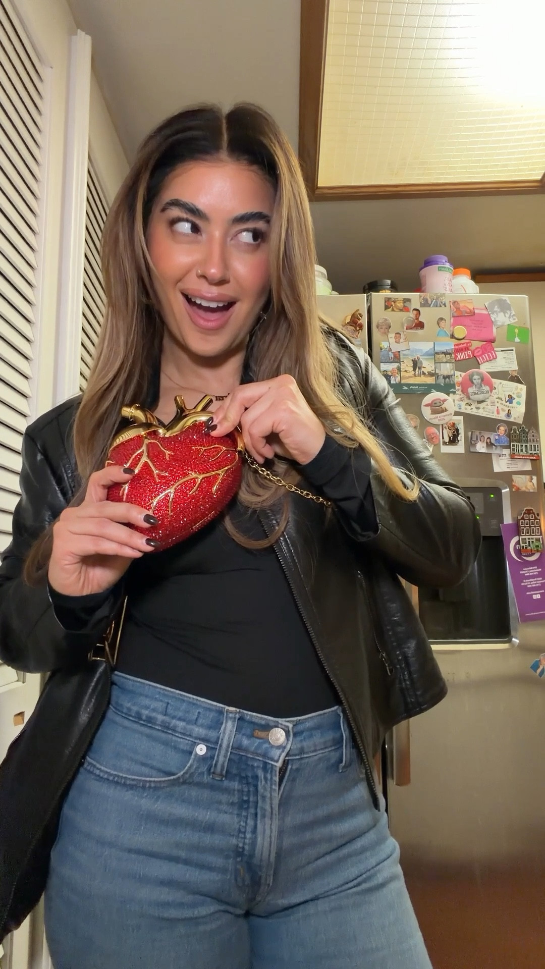 The CUTEST purse! Very on theme when you work in Cardiology and Cardiothoracic Surgery 🫀

#LTKHoliday #LTKootd #LTKGiftGuide