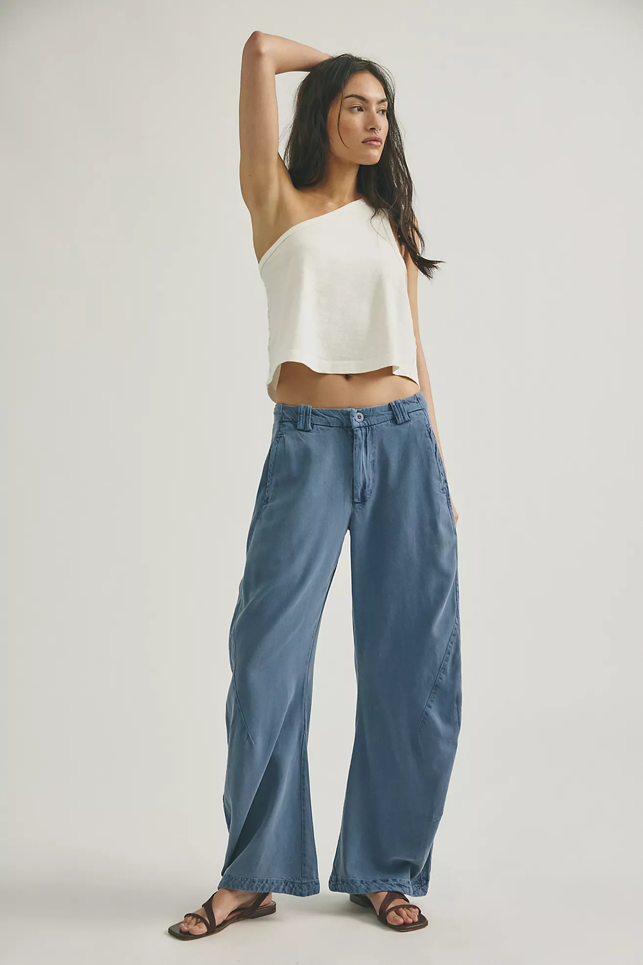 Spotlight Washed Trousers | Free People (Global - UK&FR Excluded)