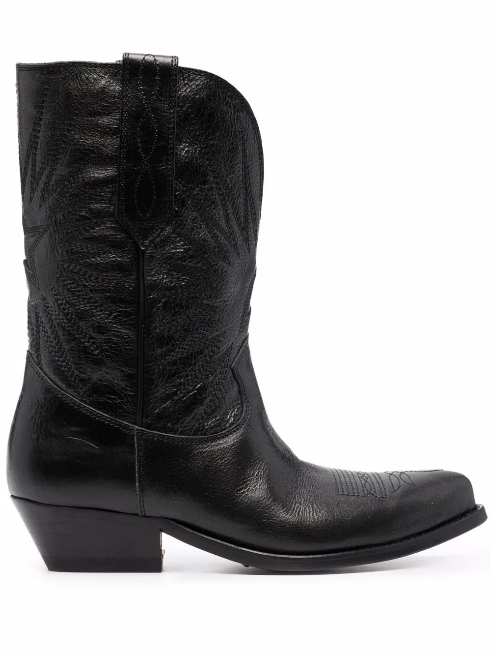 Golden Goose Low Wish Star Boots - Farfetch | Farfetch Global