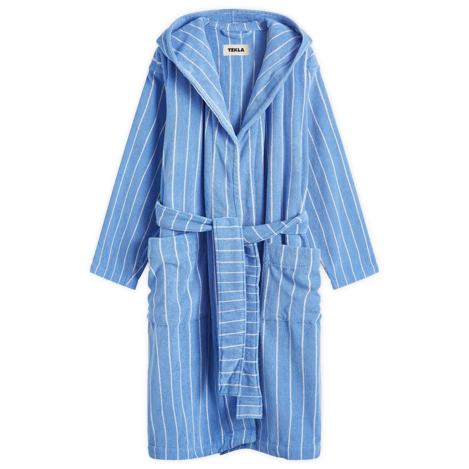 Tekla Terry Hooded Bathrobe | END. Clothing