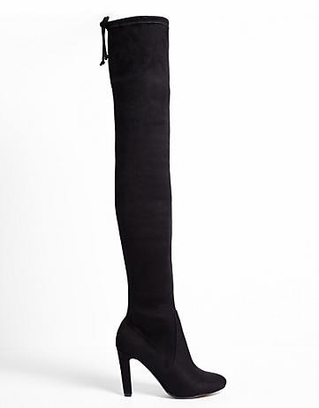 Thigh High Stretch Boots | Express