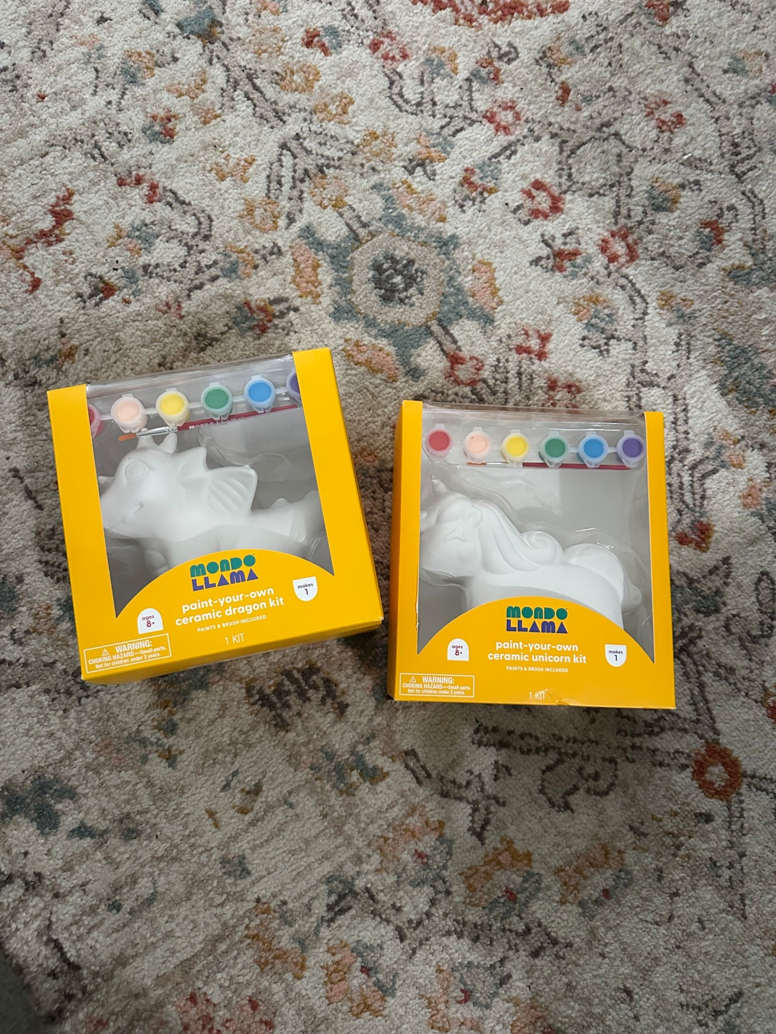 it’s unicorn & dragon week for my kiddos - these little DIY paint sets with ceramic figures are super cute (and super cheap - only $5!)

#LTKSeasonal #LTKKids #LTKFamily