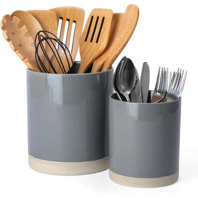 Milkyway Kitchen Utensil Holder For Countertop, Ceramic Cooking Utensil Crocks For Kitchen Counter, Utensil Organizer For Spatula & Spoon, Kitchen Dec | Wayfair North America