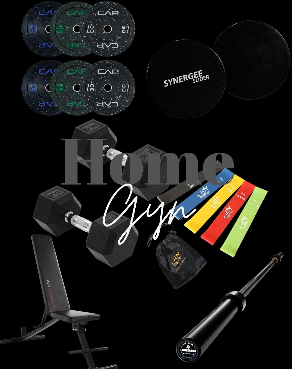 Equipment needed for at home workouts 

#LTKActive #LTKFamily