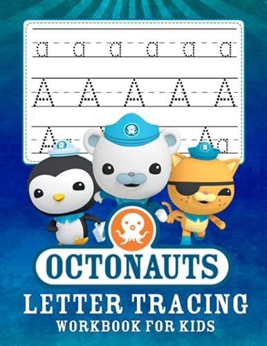 Octonauts Letter Tracing Workbook For Kids: An Incredible Book Can Help Kids Relax And Learn With... | Amazon (US)
