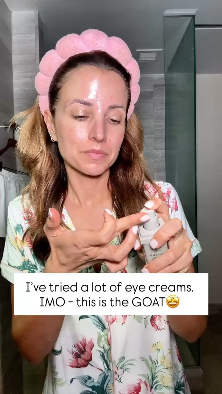 I love this eye cream! Targets dark circles, fine lines and wrinkles. One bottle will last several months. I use morning and night. XS in pajamas. 

#LTKselfcare #LTKmorningroutine #LTKBeauty

#LTKselfcare #LTKmorningroutine #LTKBeauty