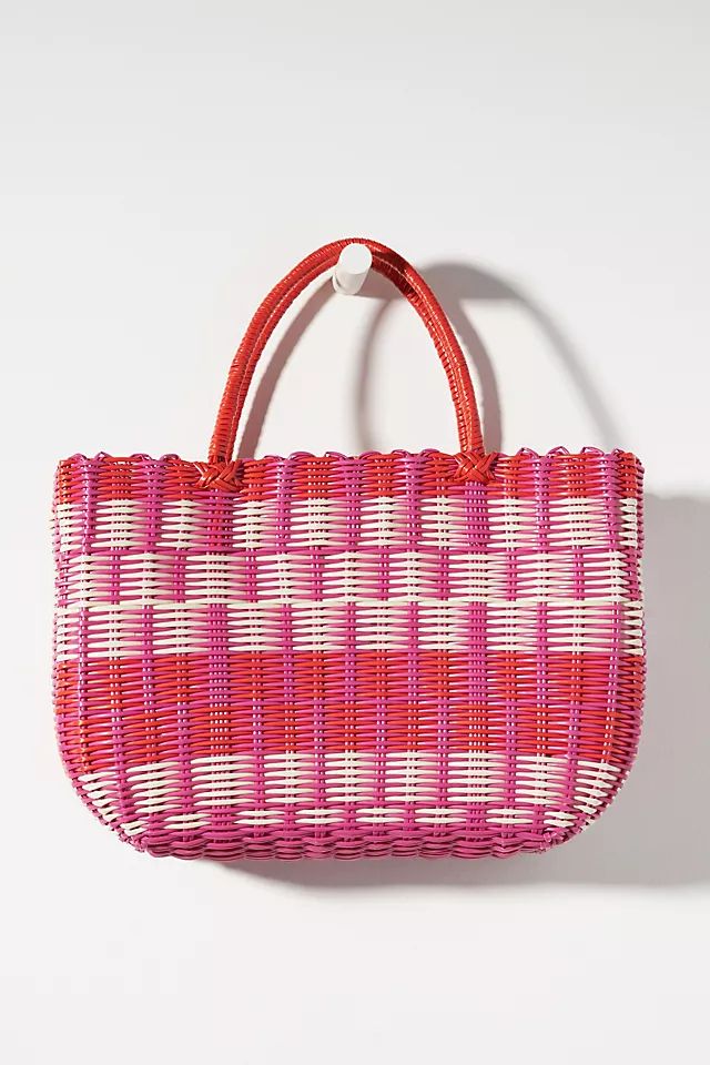 Woven Multicolor Tote | Anthropologie (US)