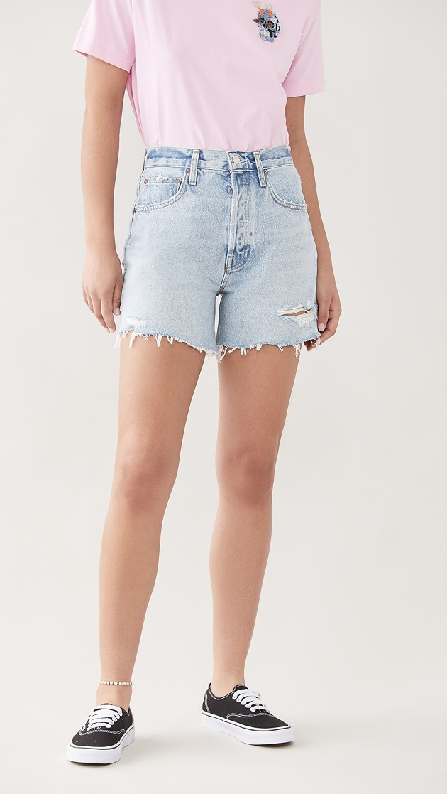 Riley High Rise Slim Leg Shorts | Shopbop