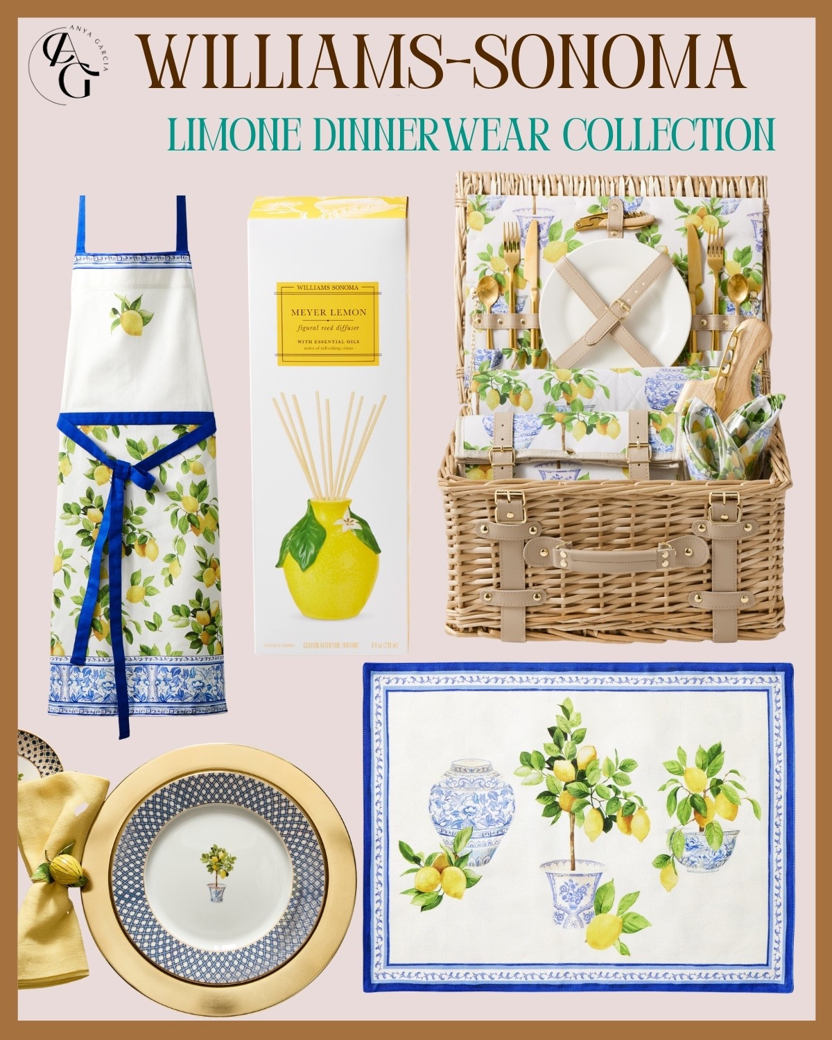 Williams-Sonoma ~ Limone Dinnerware Collection
