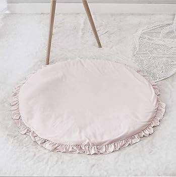 ABREEZE Baby Cotton Play Mat Soft Crawling Mat Pink Detachable Washable Game Blanket Floor Playma... | Amazon (US)