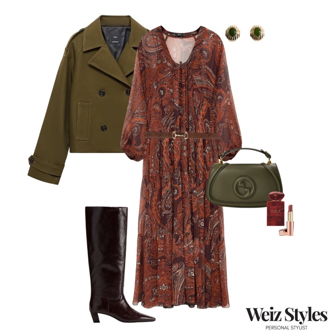 How to style this fabulous paisley dress ✨ LOOK 2 💃🏻

Make sure you come back tomorrow for your daily @weizstyles fashion fix! 🎉

Louise x

#LTKuk #LTKstyletip #LTKautumn