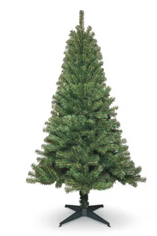 For Living Un-Lit Mercier Christmas Tree with Tree Stand, 6-ft | Canadian Tire