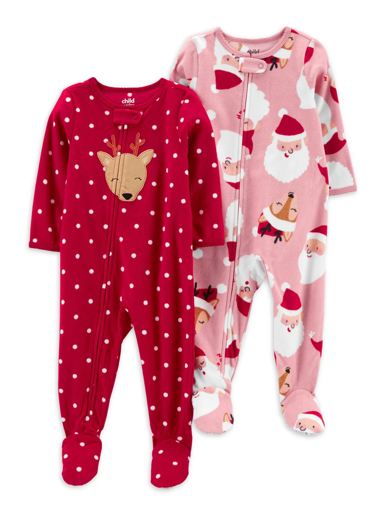 Carter's Child of Mine Toddler Boys Fleece Sleep Set, 2-Pack, 1-Piece, 18 Months-5T | Walmart (US)