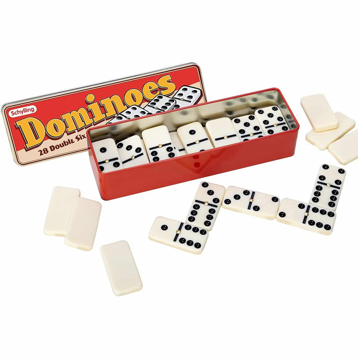 Schylling Double Six Dominoes Toy, 28-Piece Set, Ages 5 and Up | Target