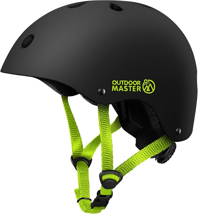 OutdoorMaster Kids Bike Helmet, Adjustable for Cycling & Skating | Amazon (US)