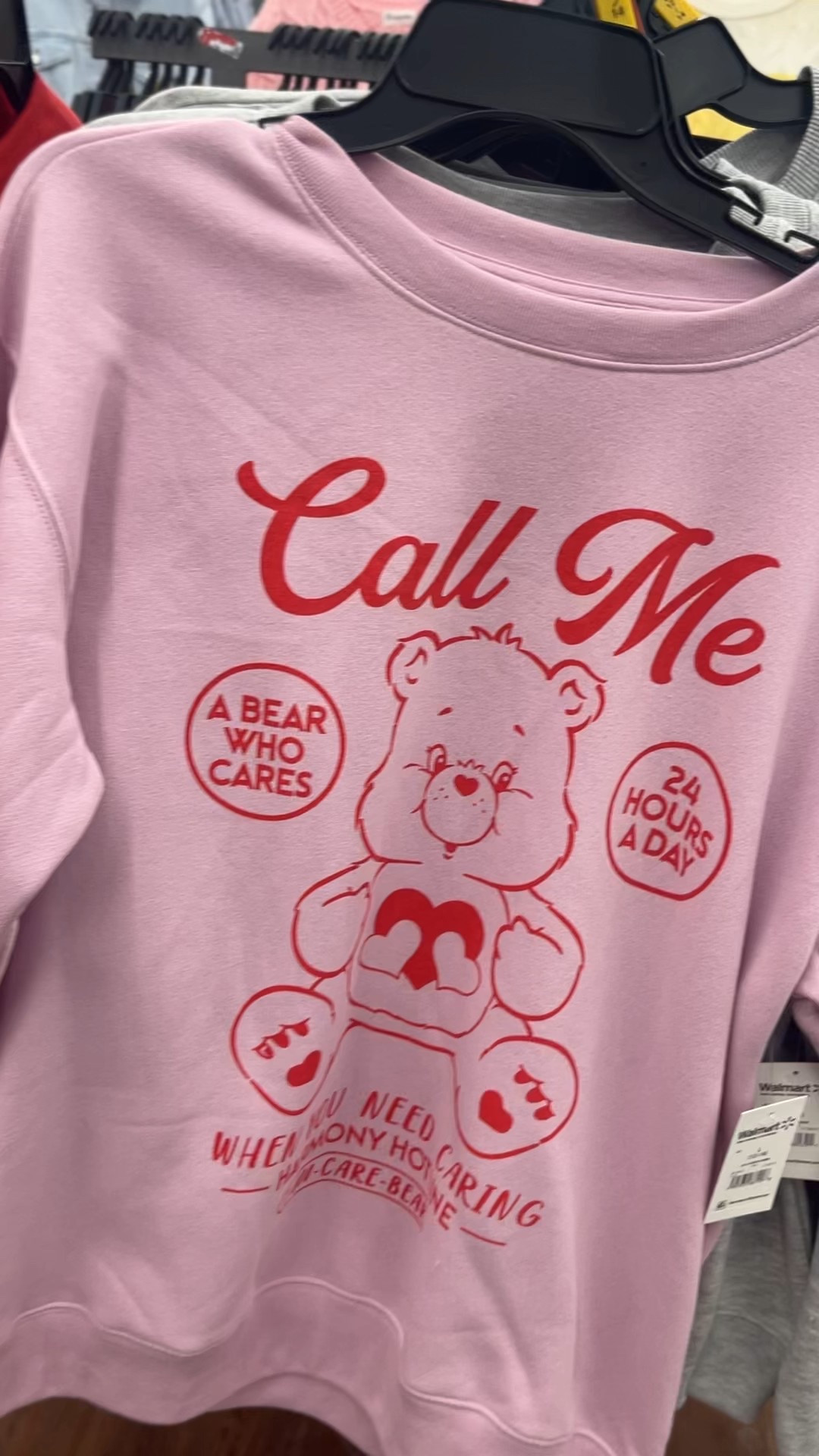 Pink Care Bears Valentine’s Day sweatshirt 💕 cute, cozy, and perfect for a casual valentines outfit women will love. Easy to style with jeans, leggings, or joggers. Linking it here 🤍

#LTKMidsize #LTKSeasonal #LTKValentine