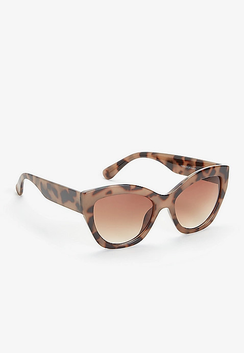Tortoise Cat Eye Sunglasses | Maurices