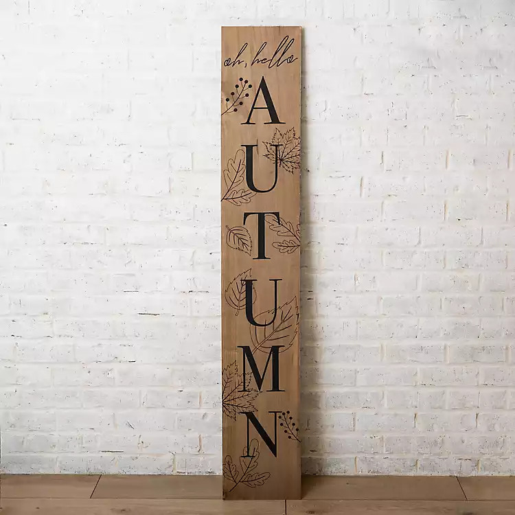 Oh Hello Autumn Porch Board | Kirkland's Home