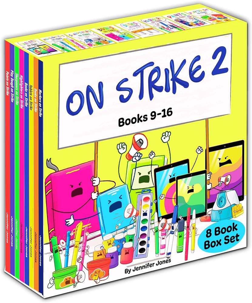 On Strike Box Set 2, Books 9-16: Books on Strike, Tablets on Strike, Paints on Strike, Play Dough... | Amazon (US)