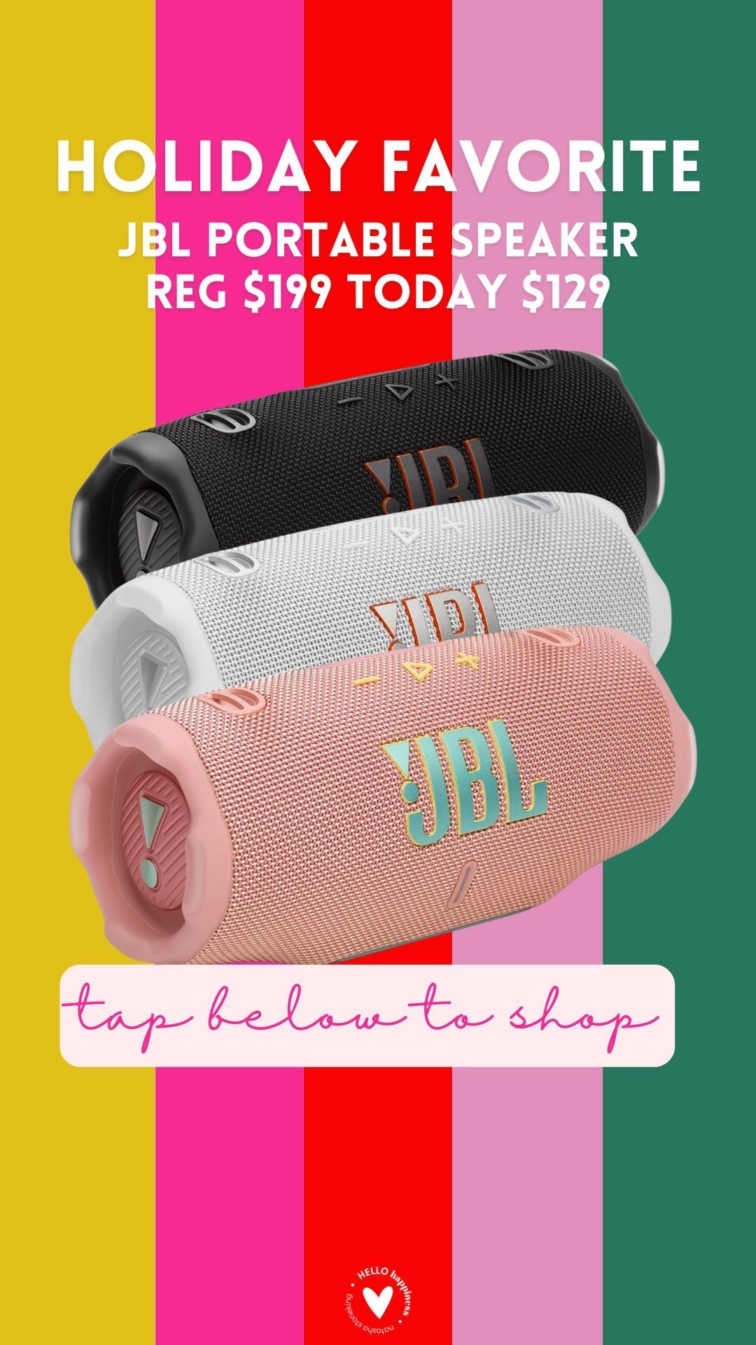 holiday favorite | JBL portable speaker $129 

#LTKGiftGuide #LTKHoliday