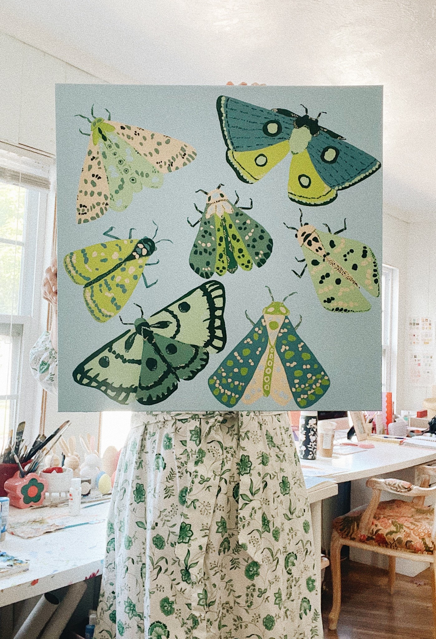 Art versus artist! Loving this springy dress 

#LTKStyleTip #LTKSeasonal #LTKWedding