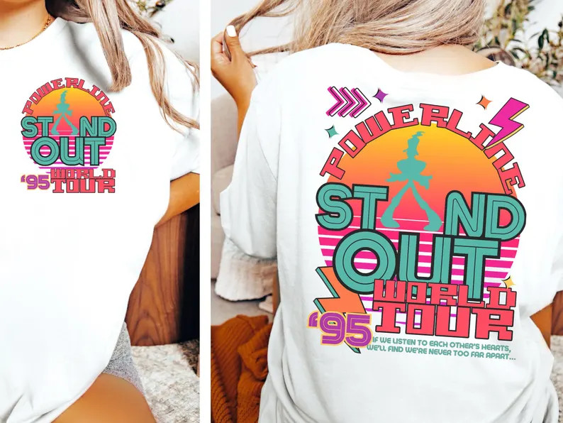 Powerline Inspired '95 Tour Shirt, Goofy Movie Tee - Etsy | Etsy (US)