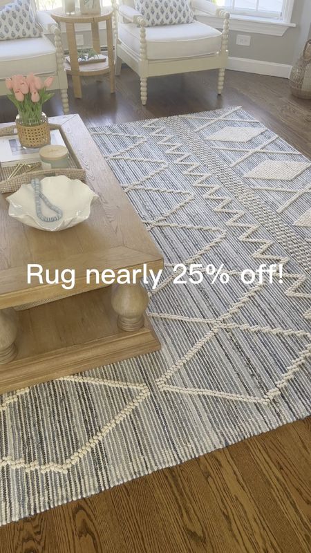 My living room rug is the item I get asked about most in my home, and it’s now nearly 25% off! Most Serena & Lily sales offer a 20% discount so now is an ideal time to buy if you've been looking for a rug! 

-- 
Beach home decor, beach house furniture, coastal decor, beach house decor, beach decor, beach style, coastal home, coastal home decor, coastal decorating, coastal house decor, beach style, coastal living room decor, coastal family room, living room decor, blue and white home, blue and white decor, coastal modern, coastal decorating, blue and white bedroom, serena and lily sale, serena and lily rugs, woven rug, textured rug, denim rug, 12’x18’ rugs, 11’x14’ rugs, 5x7 rugs, 8x10 rugs, 9x12 rugs, 6x9 rugs, blue and white rugs, coastal rugs, living room rugs, entryway rugs, bedroom rugs, dining room rugs, primary bedroom rugs, sunroom rugs, neutral rugs, blue rugs, family room rugs, kitchen rugs, office rugs, rugs on sale, large rugs, small rugs, blue and white rugs, ryder rug, serena and lily rugs, serena & lily rugs, serena & lily rugs on sale, rugs on sale, neutral rugs, blue & white runners, hallway runners, wool cotton rug, blue rug, soft blue rug, rug for beach house, beach house rugs, modern coastal rugs, textured rug, rugs on sale

#LTKsalealert #LTKhome #LTKstyletip