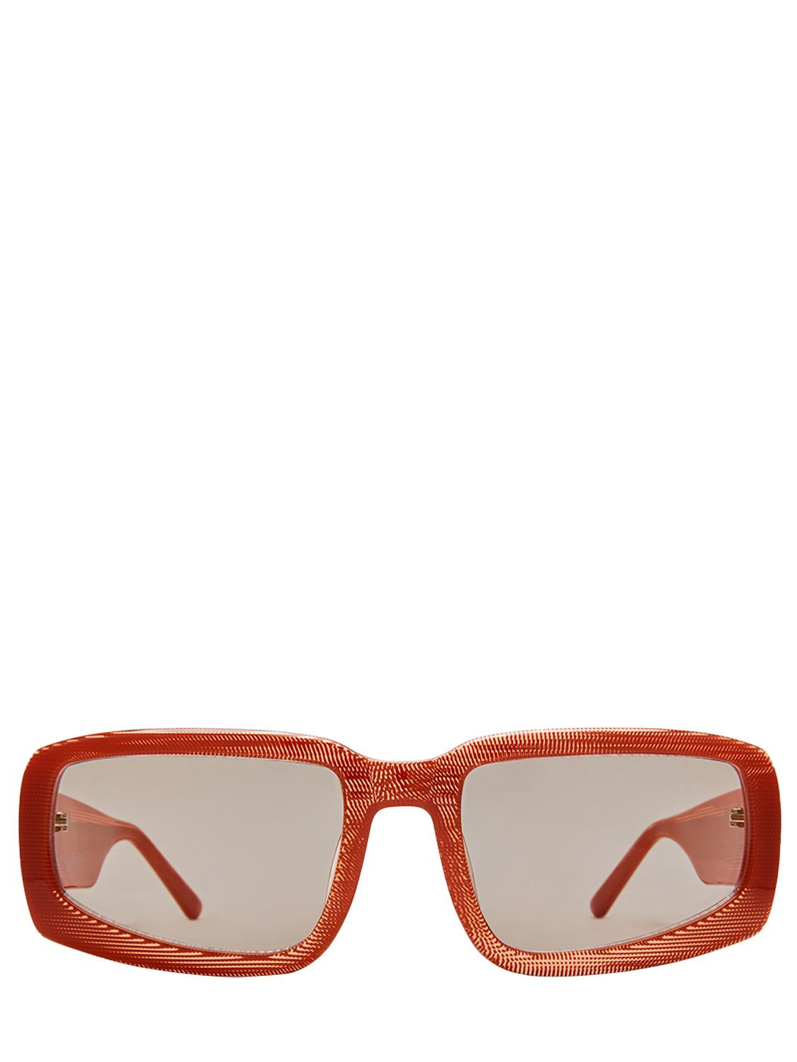 Soto-ii Orange Fleck Acetate Sunglasses | Luisaviaroma