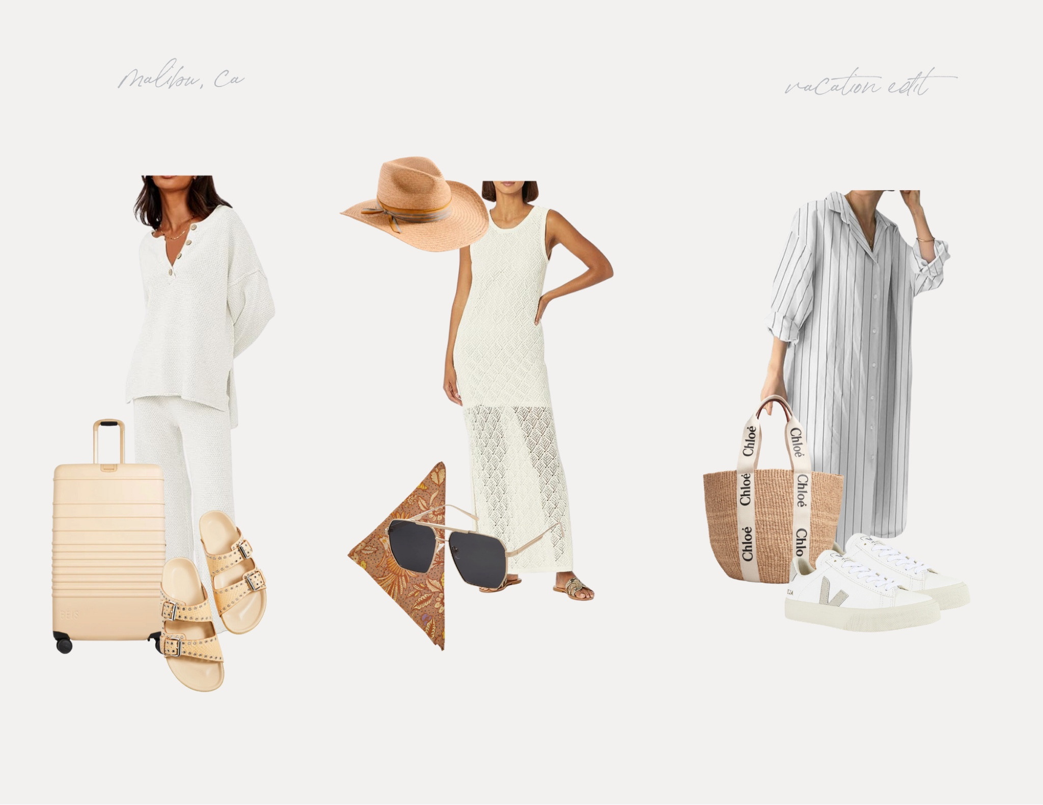 malibu vacation outfits everyday essentials. all outfit bases are from amazon!