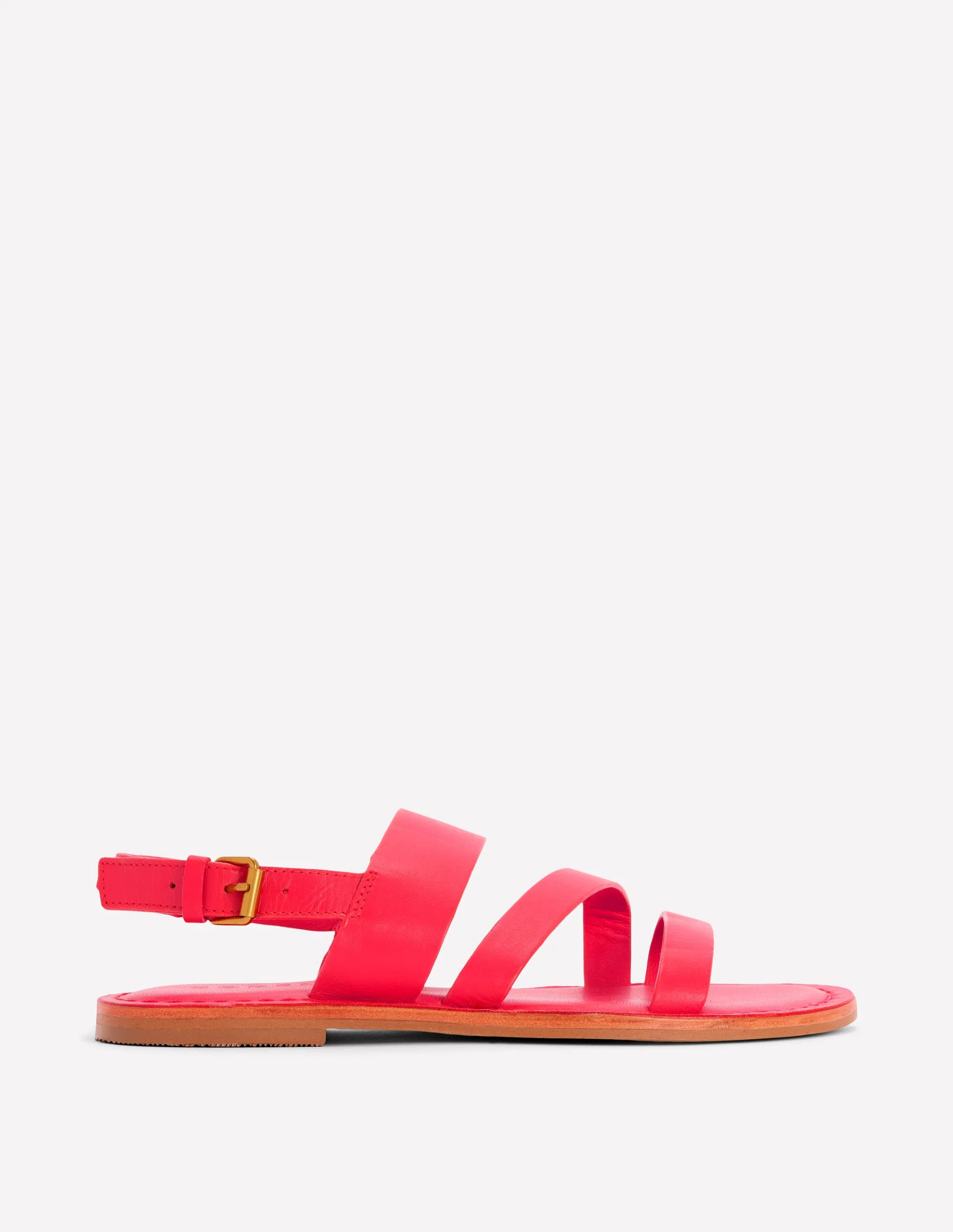 Asymmetrische Sandalen-ROT | Boden DE