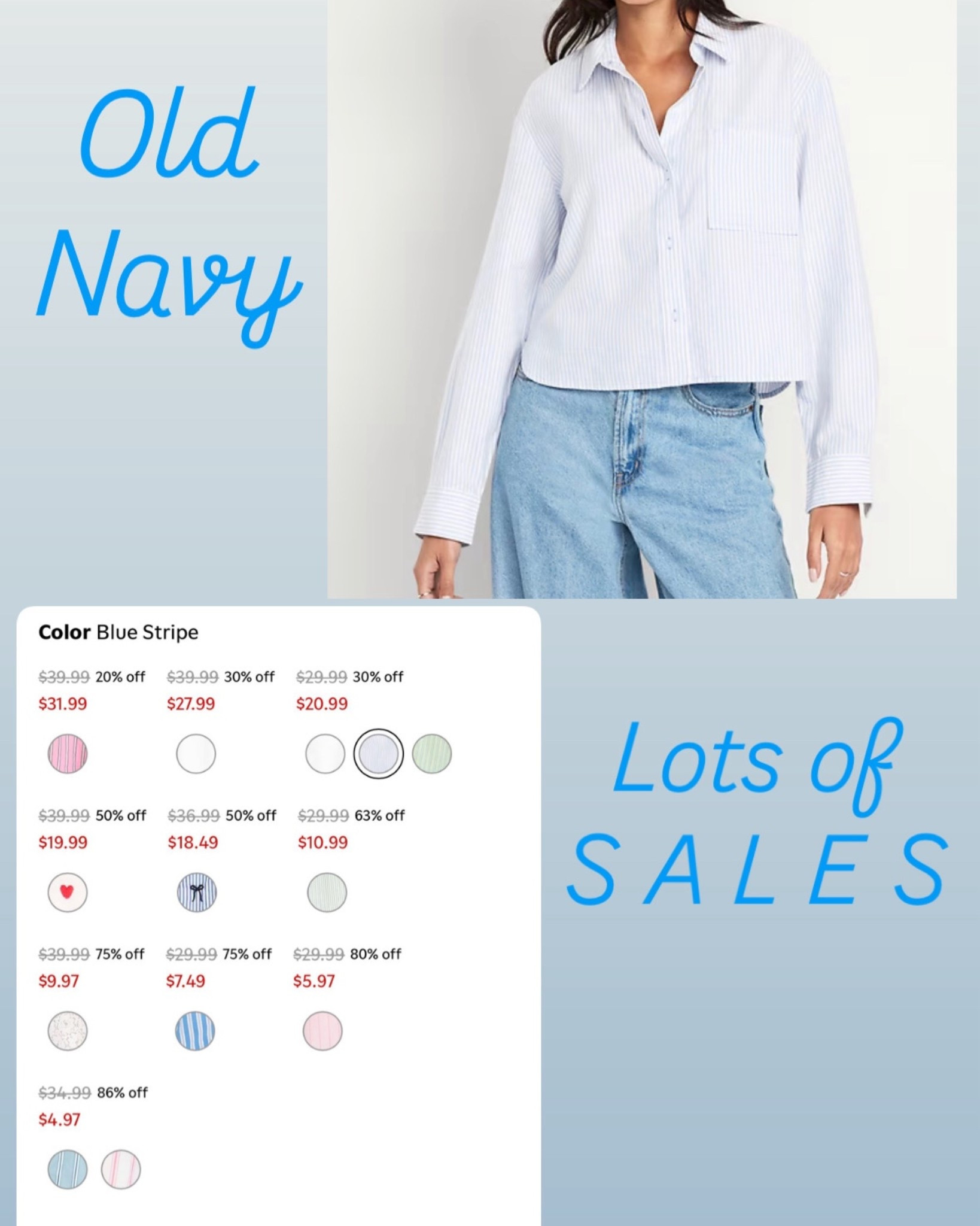 Old navy sale
Old navy style 
Spring Sale
Kids clothing 
Men’s Clothing 
Spring fashion 
Women’s Clothing 

#LTKSpringSale #LTKSaleAlert #LTKWorkwear