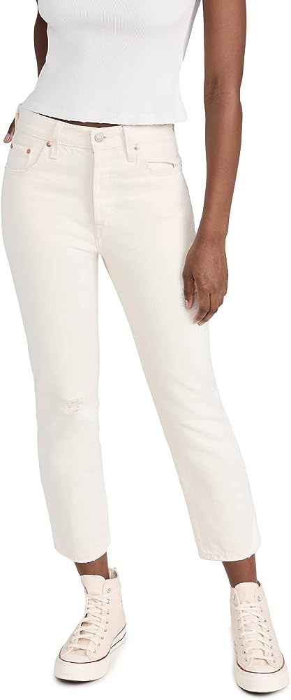 Levi's Women's Premium 501 Crop Jeans | Amazon (US)