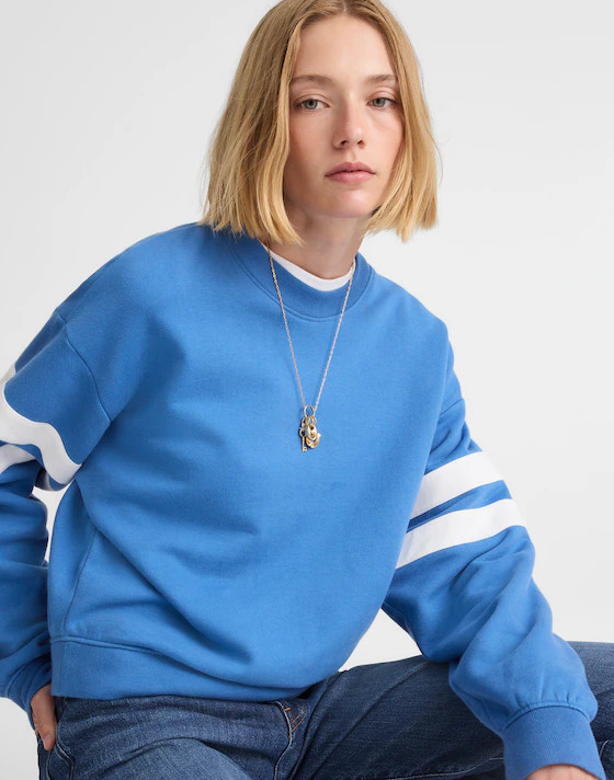 Crewneck Varsity Sweatshirt | Madewell