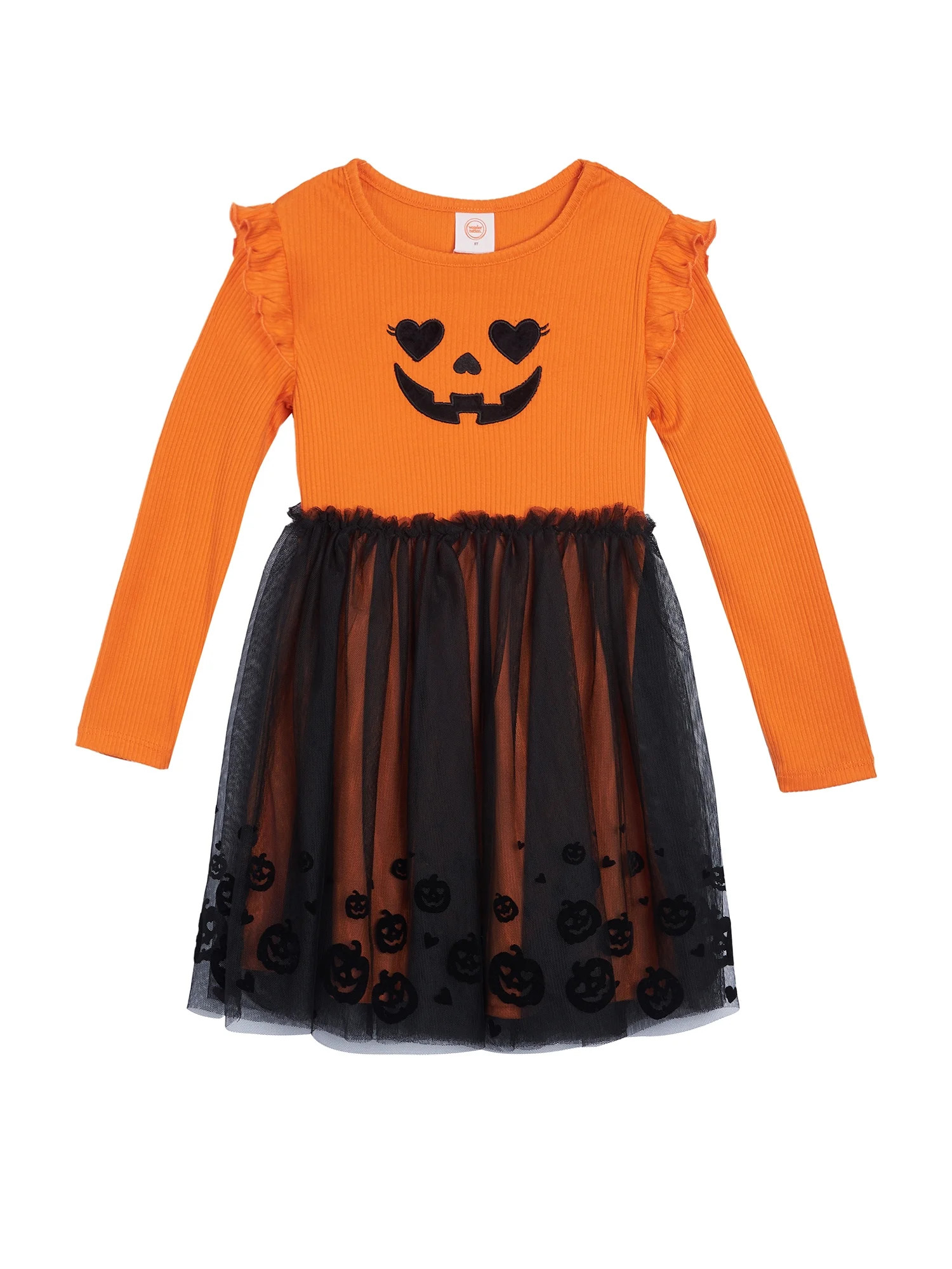 Wonder Nation Toddler Girl Halloween Tutu Dress, Sizes 2T-5T | Walmart (US)