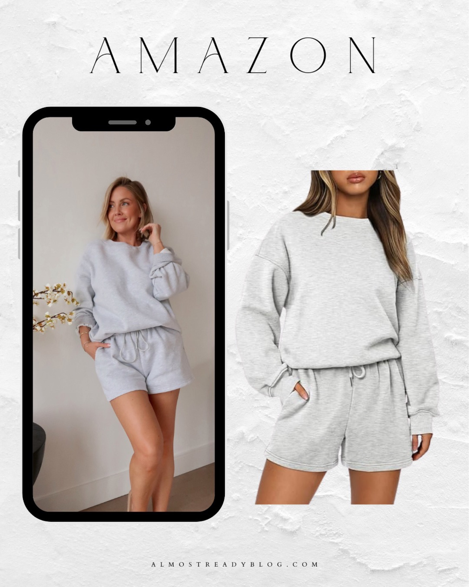 Amazon matching set, amazon finds, 2 piece set, loungewear set 

#LTKfindsunder50 #LTKfindsunder100