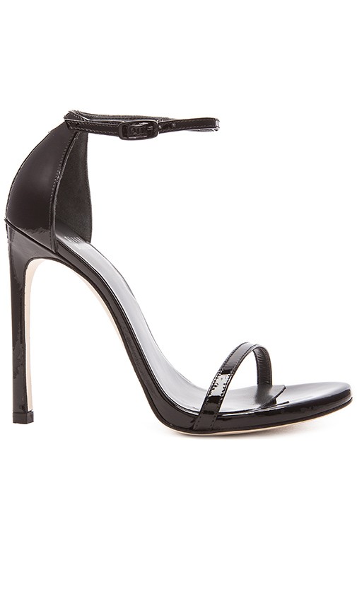 Nudist Heel in Black Patent | Revolve Clothing (Global)