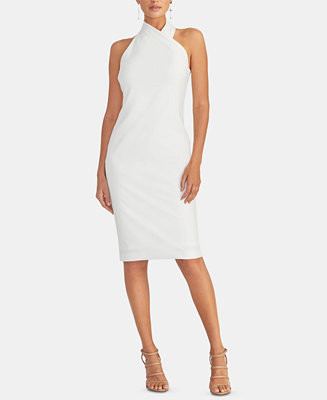 RACHEL Rachel Roy Halter Sheath Dress - Macy's | Macy's