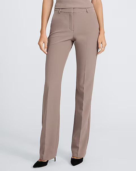 Editor Studio Stretch Twill Mid Rise Bootcut Pant | Express