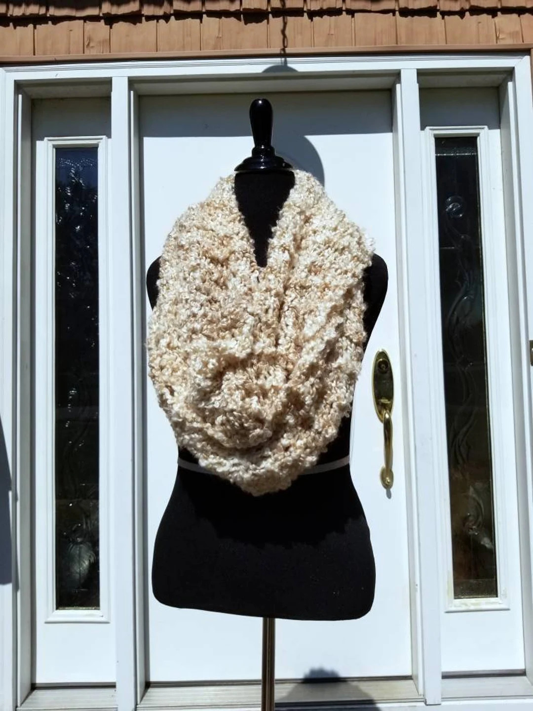 Super Soft Infinity Scarf: Tan/beige - Etsy | Etsy (US)