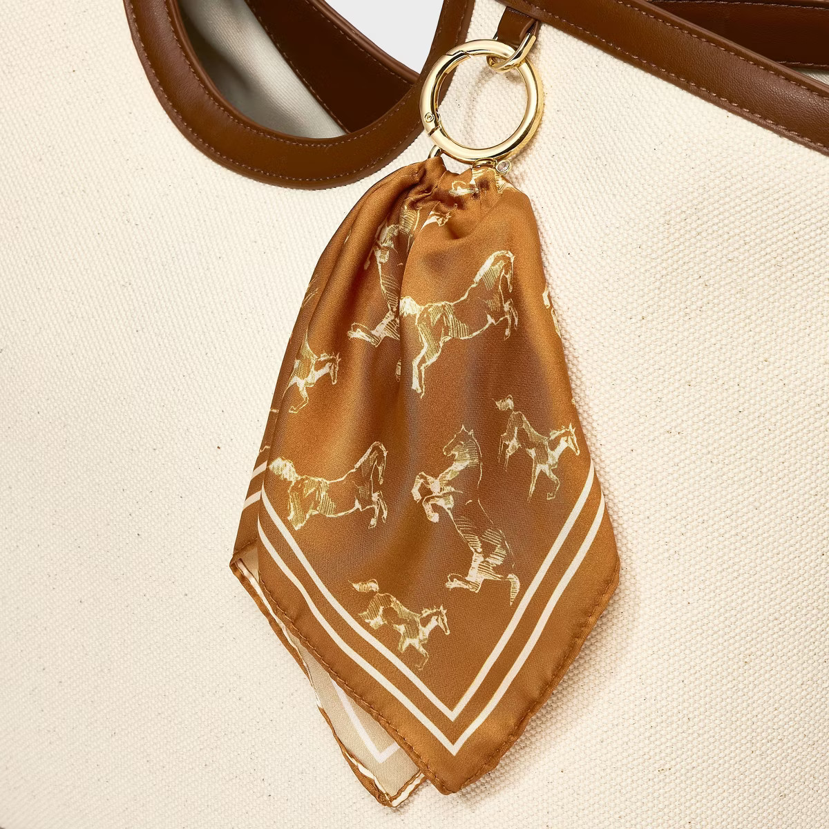 Horse Pattern Scarf Bag Charm - A New Day™ | Target