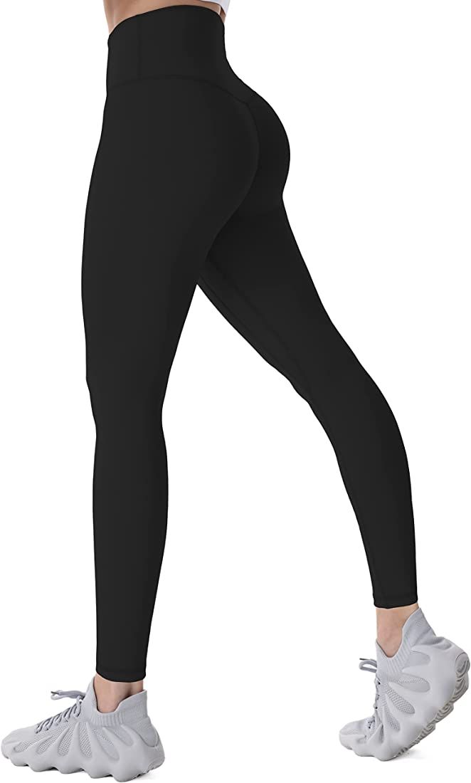 Amazon.com: Sunzel Workout Leggings for Women, Squat Proof High Waisted Yoga Pants 4 Way Stretch,... | Amazon (US)
