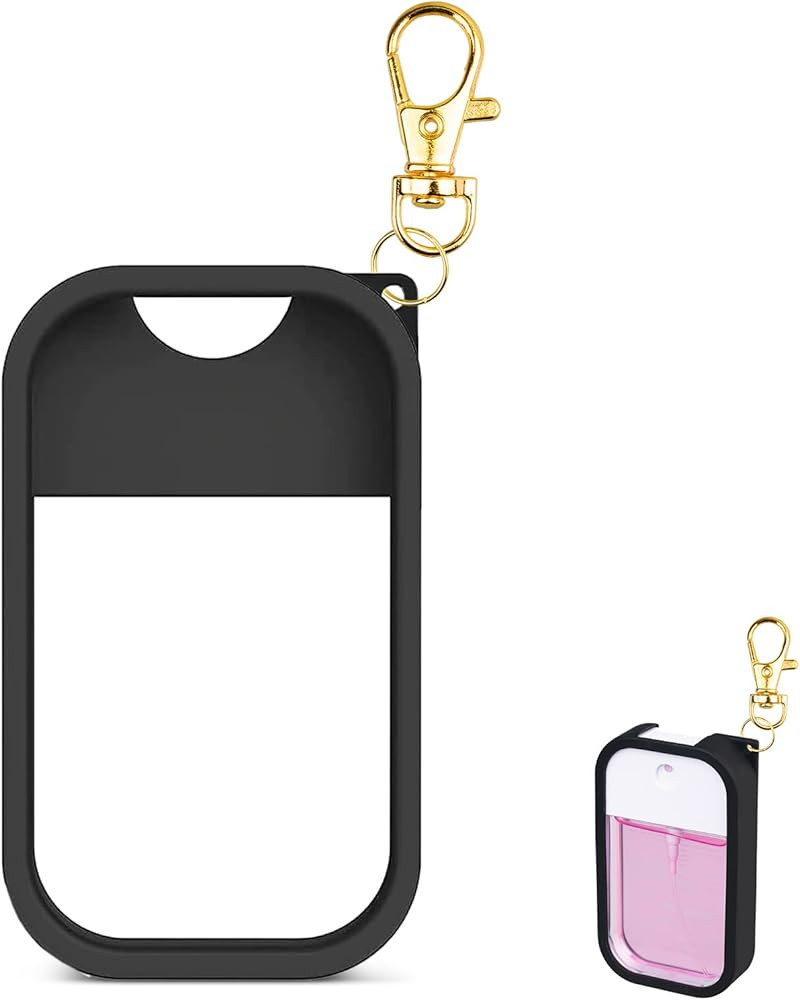 COCGVEL Silicone Case Compatible with Touchland Hand Sanitizer Spray, Protective Case with Keycha... | Amazon (US)