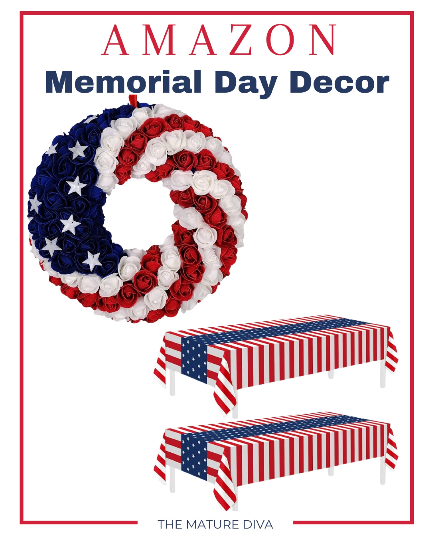 Amazon Memorial Day Decor, Memorial Day home decor, Patriotic Home, 4th of July home decor 

#memorialday #memorialdayhome #4thofjuly #summerhome #frontporchdecor

#LTKHome #LTKFamily #LTKSeasonal