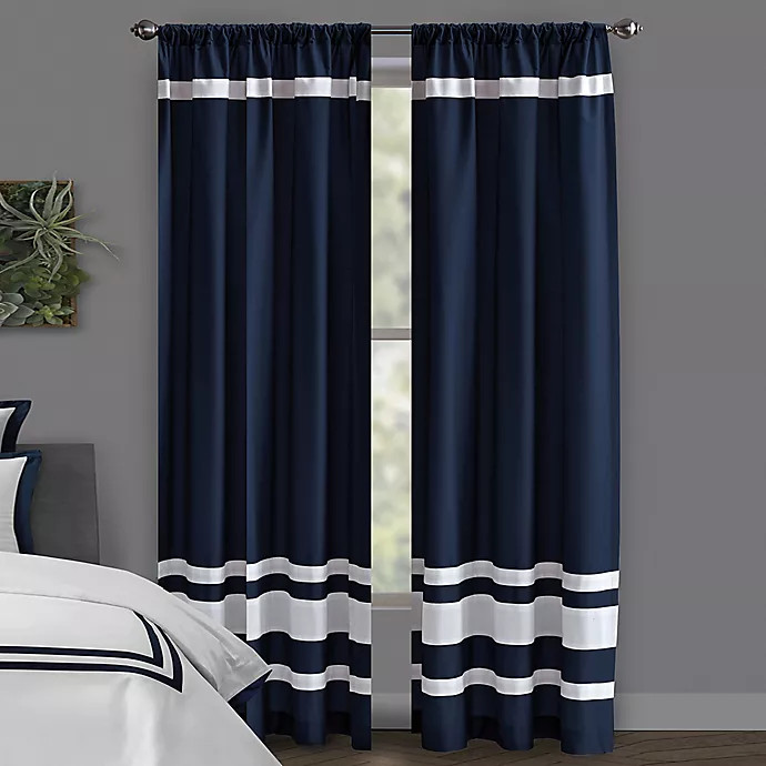 Wamsutta® Hotel Rod Pocket/BackTab Blackout Window Curtain Panel | Bed Bath & Beyond