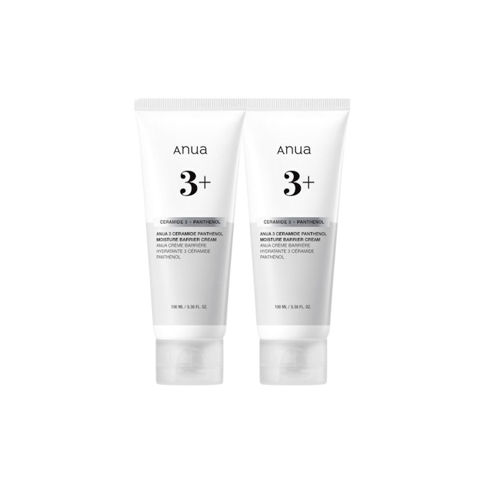 ANUA - 3 Ceramide Panthenol Moisture Barrier Cream - 100ml (2ea) Set | Stylevana