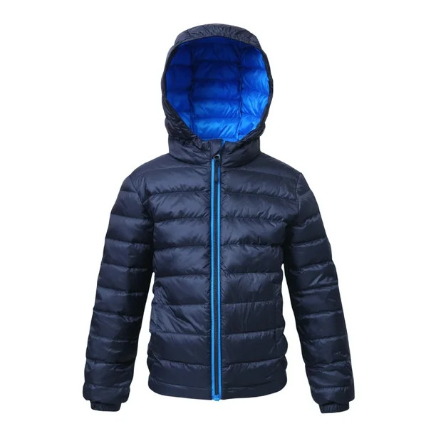 Rokka&Rolla Boys' Ultra-Light Down Jacket Packable Puffer Coat, Sizes 3T-16 - Walmart.com | Walmart (US)